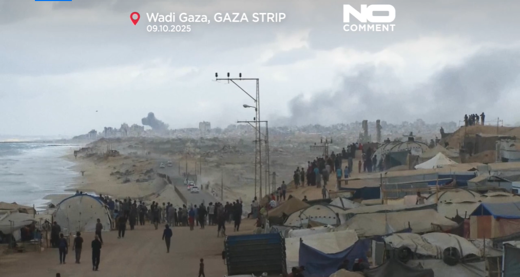 Bombardeos sionistas persisten mientras crece la esperanza en Gaza
