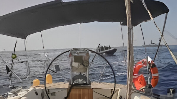 Marinette el último barco de la Flotilla Global Sumud es interceptado por fuerzas israelíes a menos de 50 millas de Gaza