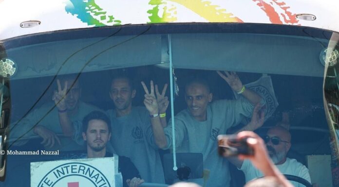 Régimen sionista fascista libera a casi 2,000 presos palestinos en un acto de presión y maniobra política