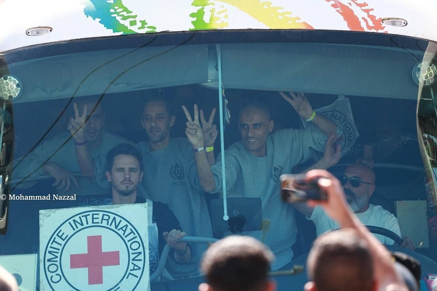 Régimen sionista fascista libera a casi 2,000 presos palestinos en un acto de presión y maniobra política