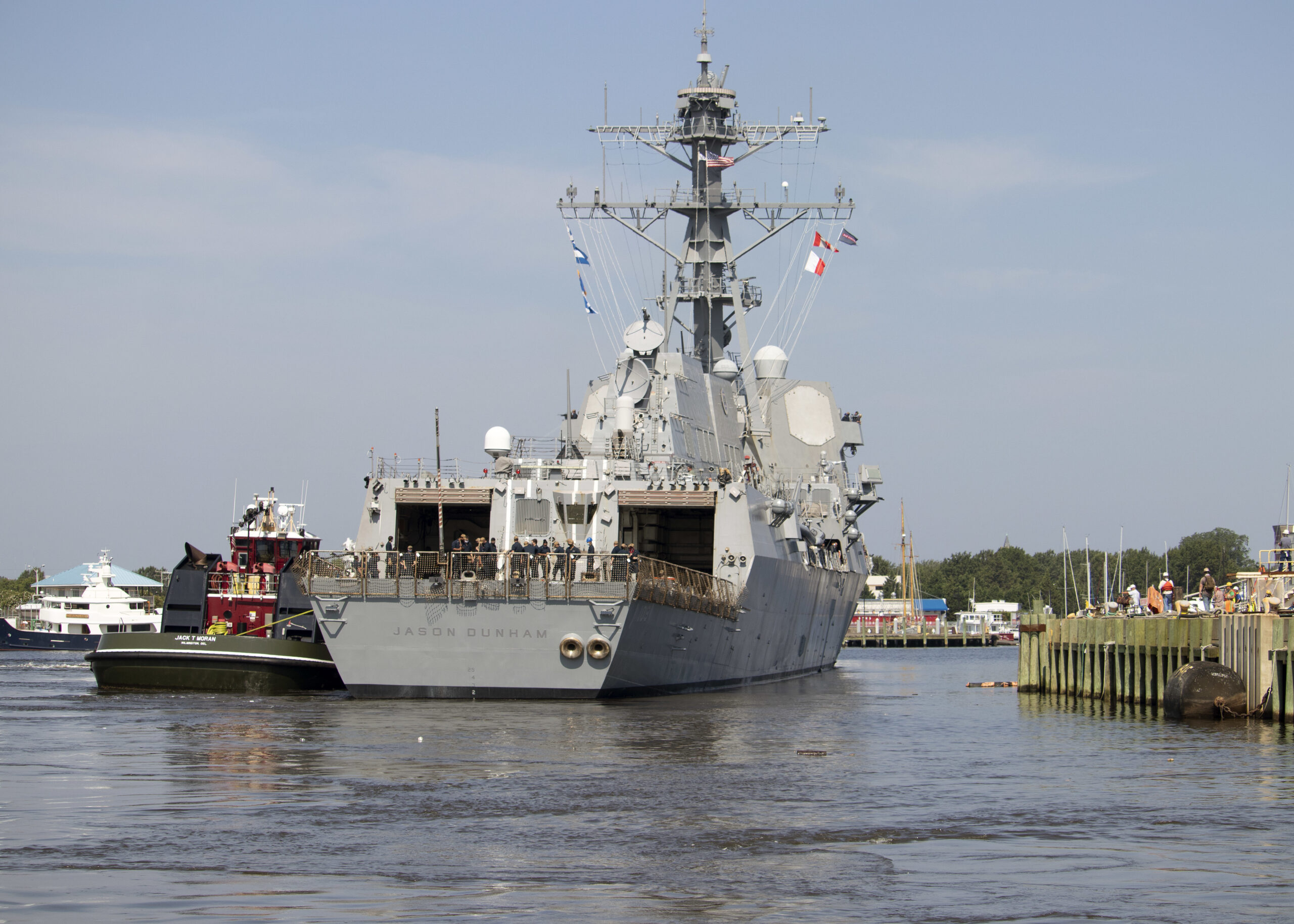 USS Jason Dunham, regresa a costas estadounidenses luego de operaciones en el Caribe