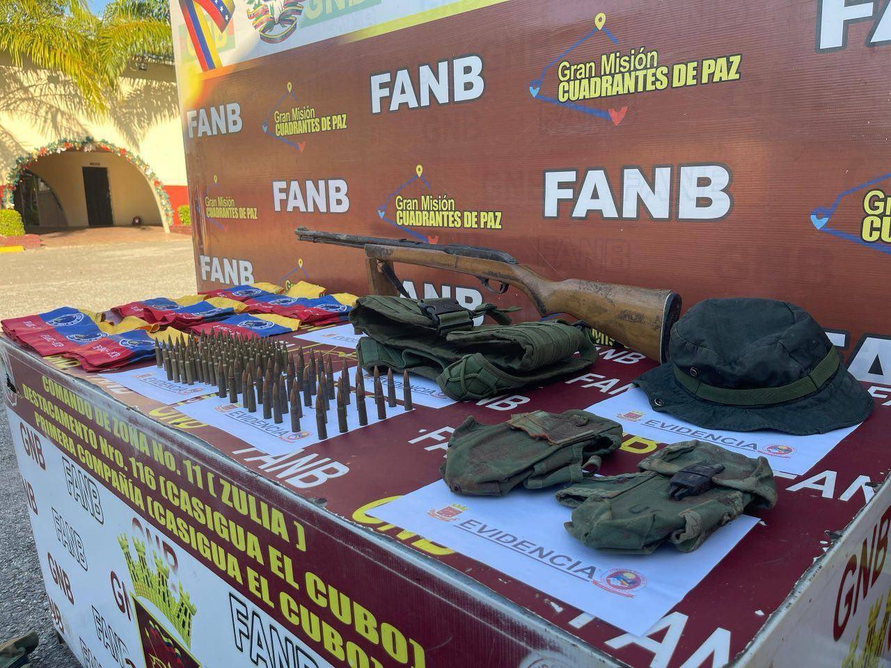 FANB desmantela campamento TANCOL en Zulia durante la operación Relámpago Catatumbo 2025