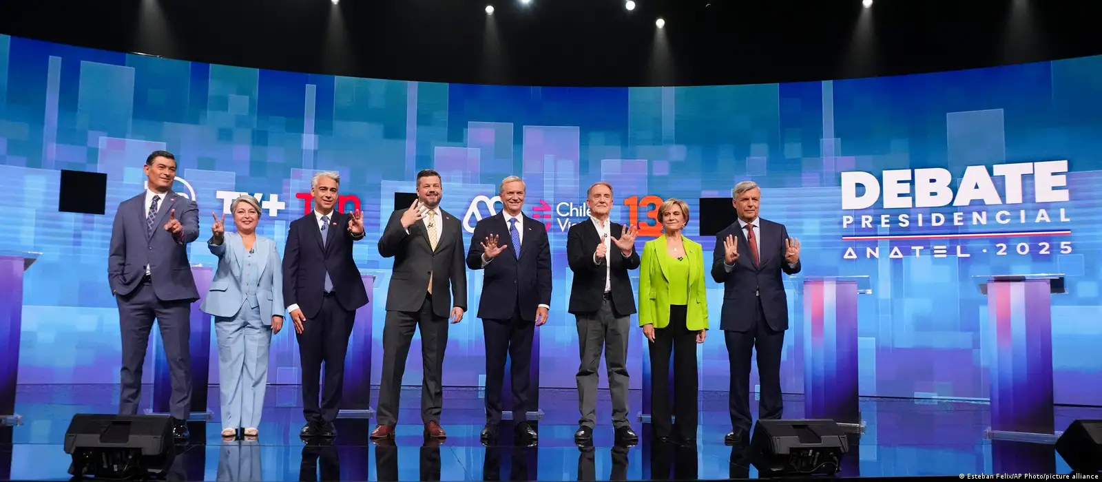 Candidatos presidenciales en Chile