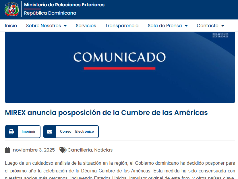 Cumbre de las Américas