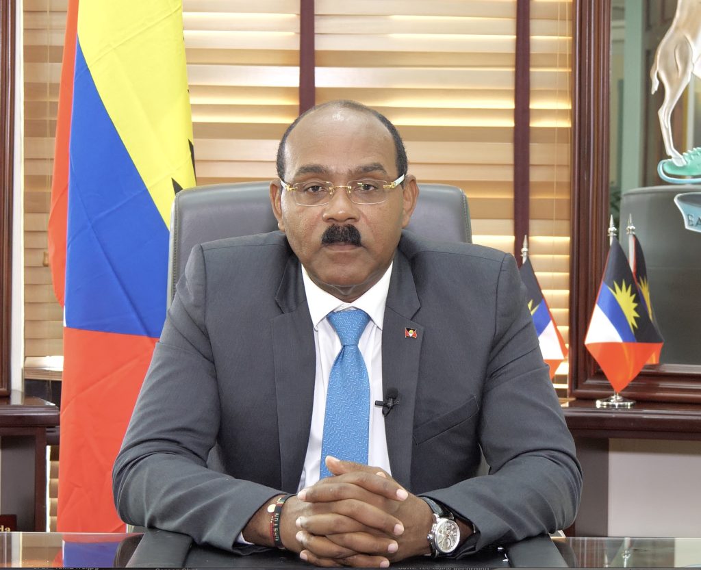 Primer Ministro de Antigua y barbuda, Gaston Browne