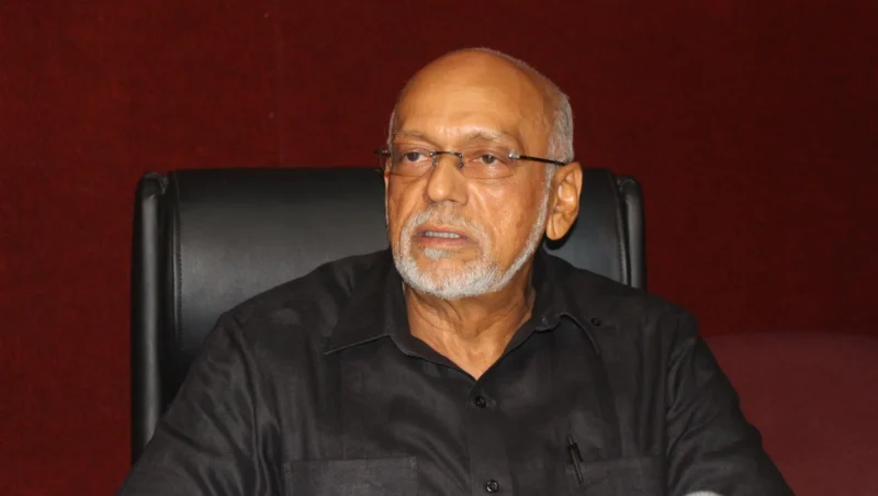 expresidente de Guyana, Donald Ramotar, quien aboga por la defensa de la paz regional y Venezuela