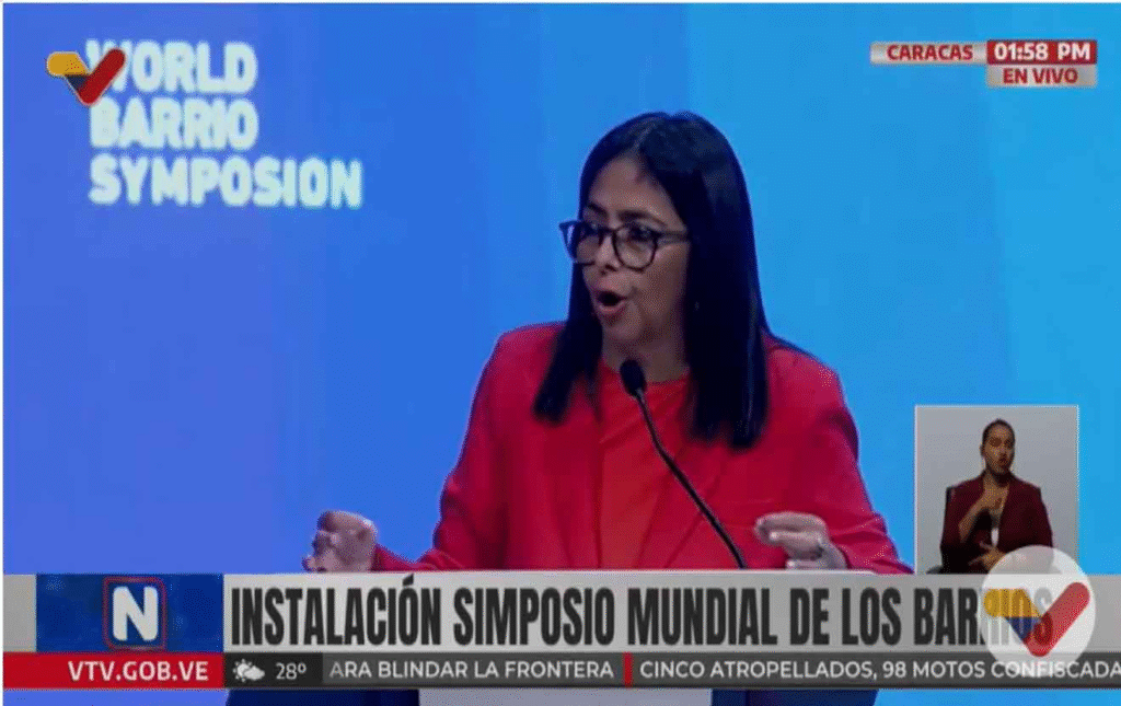 Delcy Rodríguez: “La verdadera democracia se gesta en los barrios"