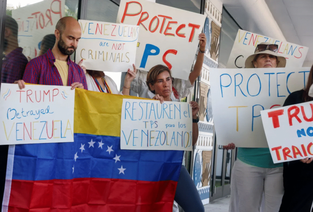 Se cancela el TPS para los venezolanos por parte de Trump
