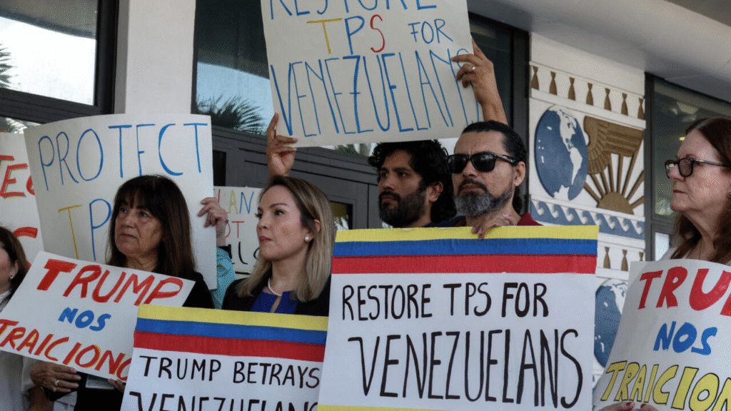 Se cancela el TPS para los venezolanos por parte de Trump