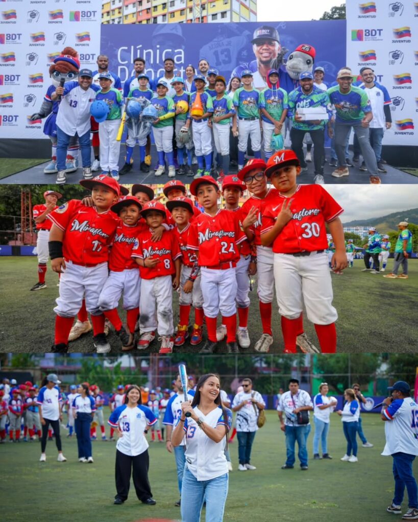 Banco Digital de los Trabajadores realiza clínica deportiva con Ronald Acuña Jr.