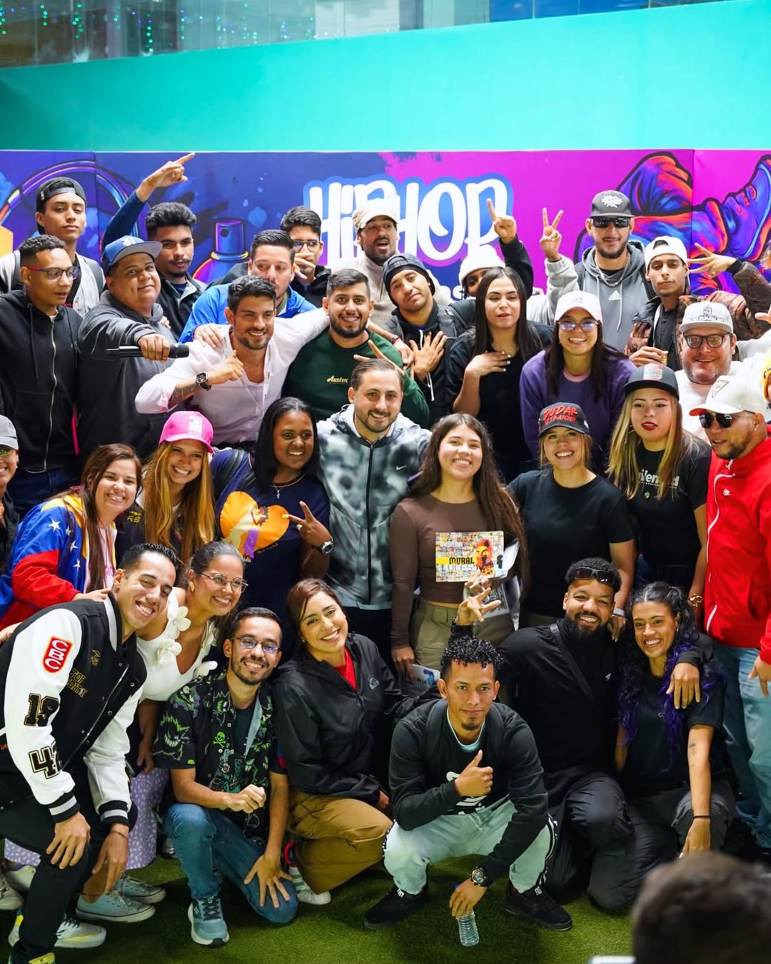 Jóvenes de Caracas se reúnen en el encuentro HipHop en la Casa Vol.1 para impulsar su talento