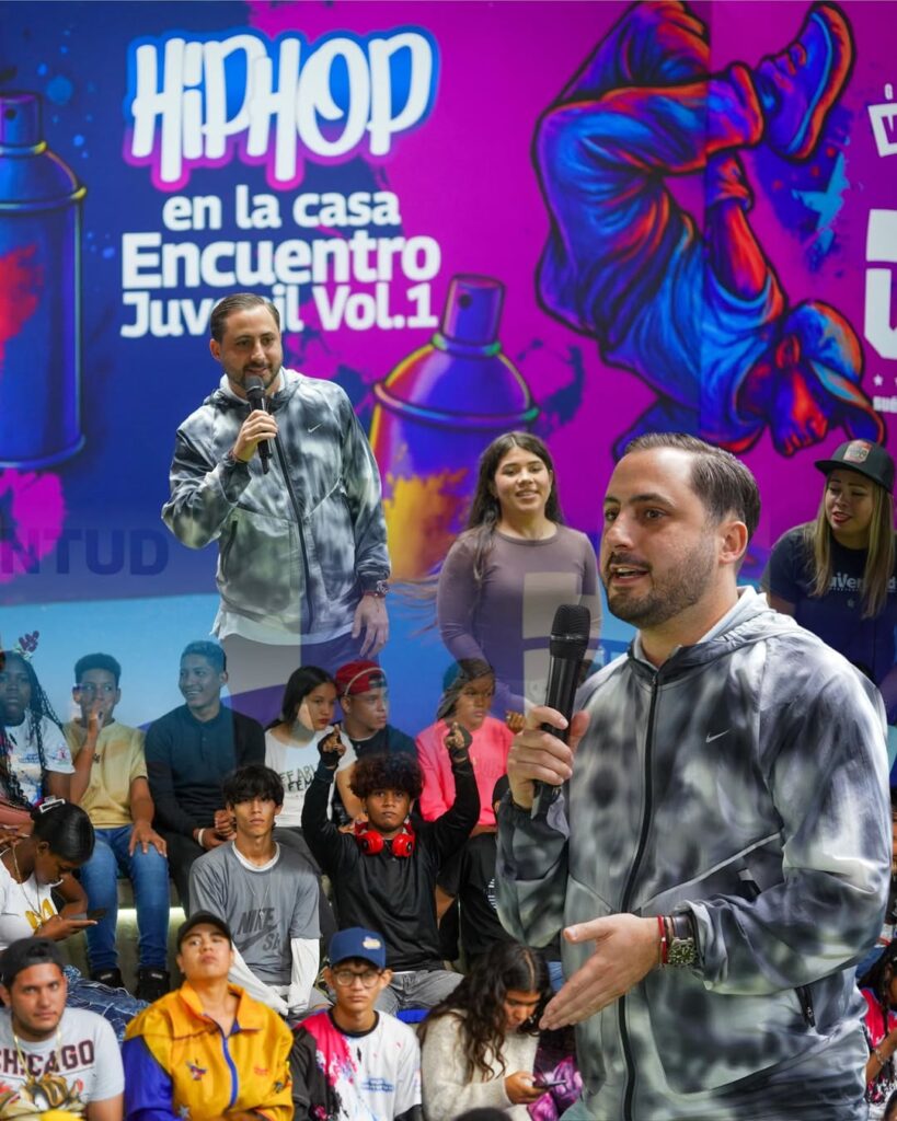 Jóvenes de Caracas se reúnen en el encuentro HipHop en la Casa Vol.1 para impulsar su talento