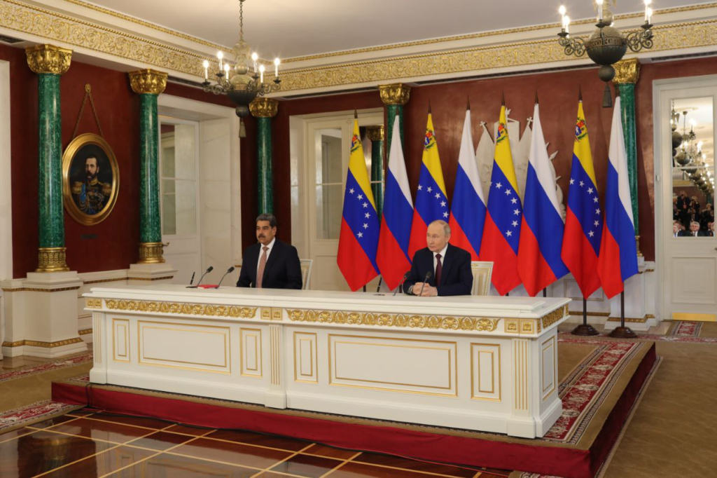 Putin reafirma su apoyo a Maduro en llamada telefónica y fortalecen alianza estratégica