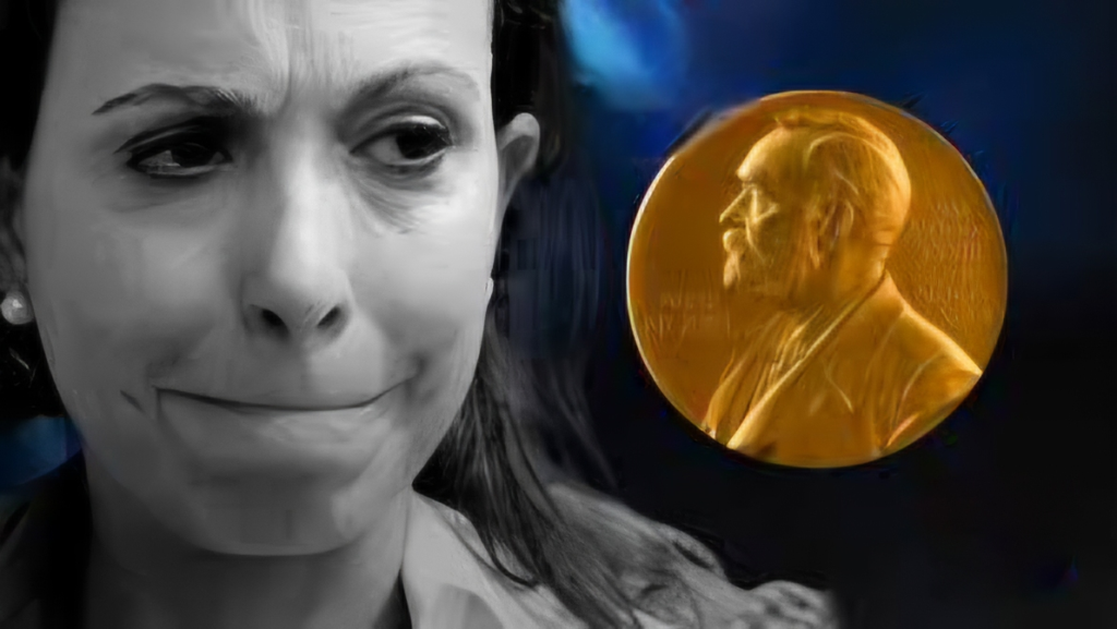 Más de 21 organizaciones por la paz exigen la renuncia del Comité Nobel por otorgar el premio a María Corina Machado