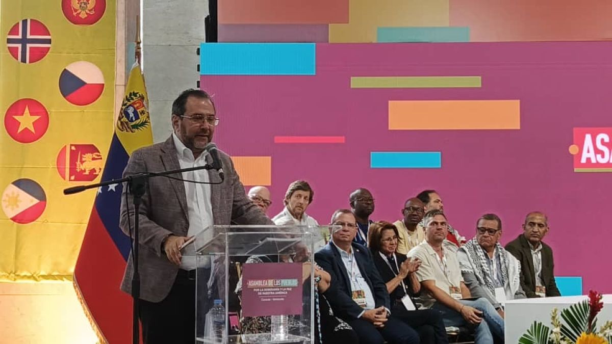 Yván Gil: “La paz y la soberanía de América son la respuesta al imperio”